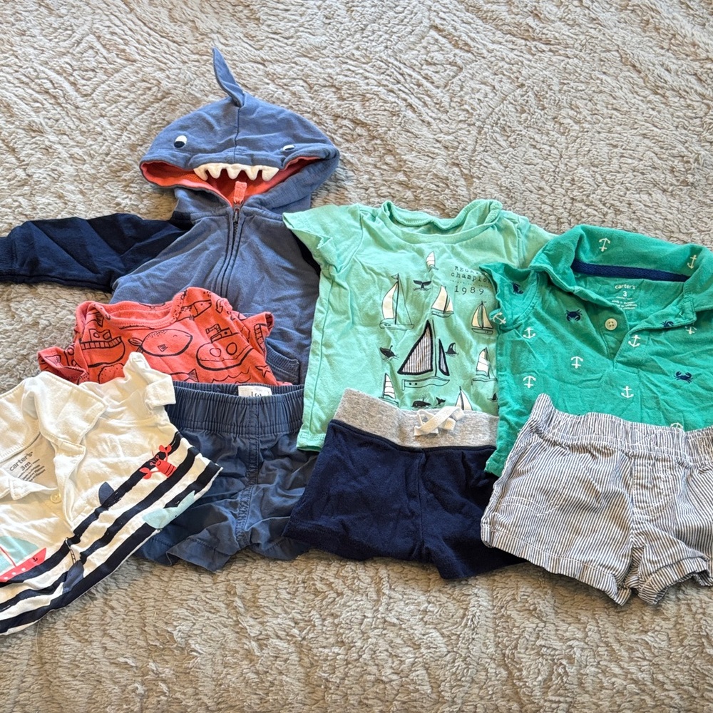 Carter's 3 month summer bundle lot